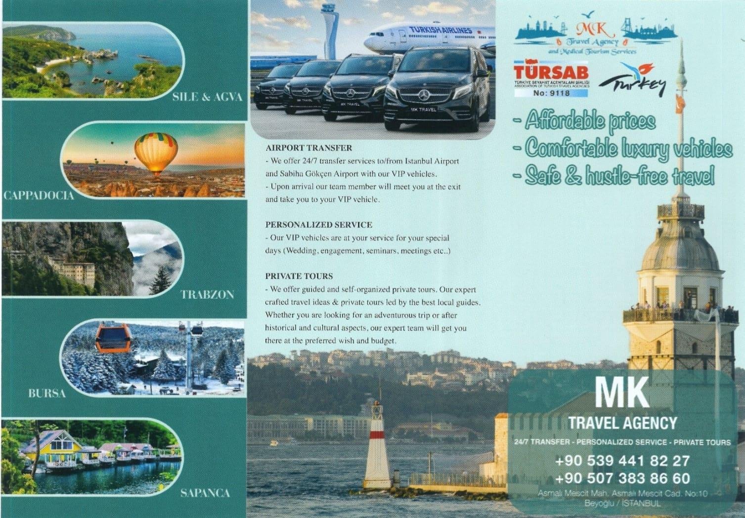 Reise- und Tourdienstleistungen